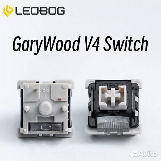 Свитчи для клавиатуры Leobog Graywood V4 (100шт)