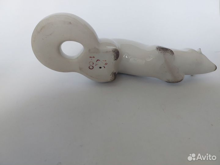 Статуэтка фарфор куница, соболь, горностай