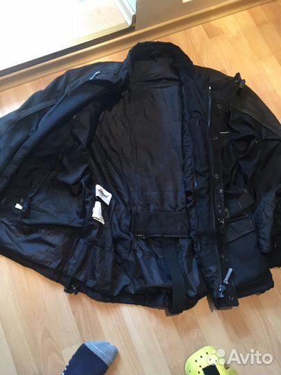 Мотокуртка Scotchlite 3m XL текстиль + кожа