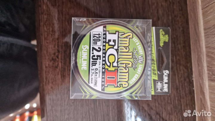 Японская плетеная леска, флюрокарбон