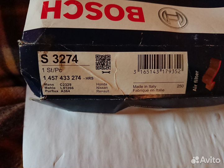 Фильтр воздушный Ниссан Juke