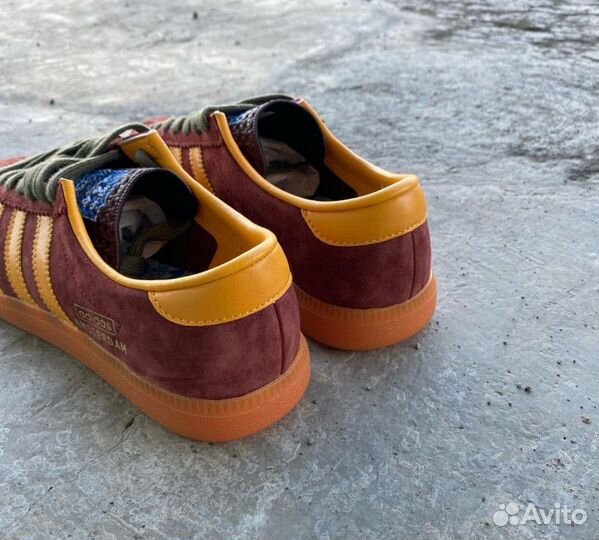 Adidas Originals Amsterdam Brown Yellow