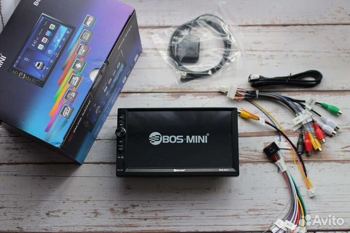 Магнитола 2 din с кнопками на Android 7 дюймов