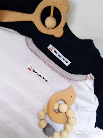 Термонаклейки, бирки на одежду, стикеры на одежду