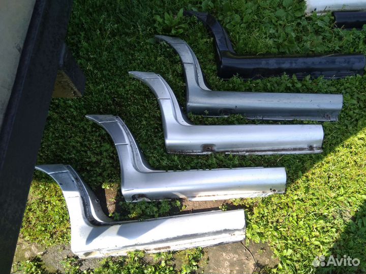 Молдинги порогов ваз 2114, 2115