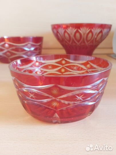 Цветной хрусталь СССР