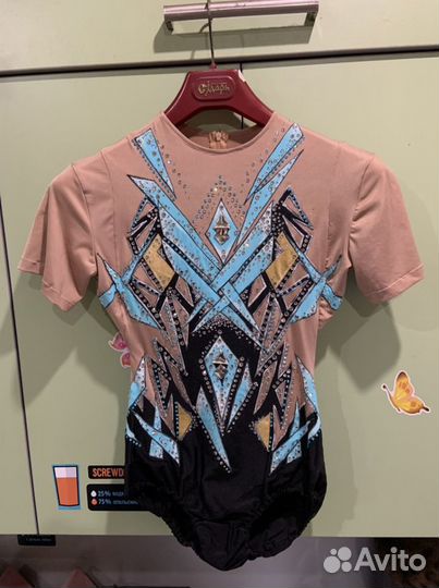 Купальник для спортивной аэробики, акробатики