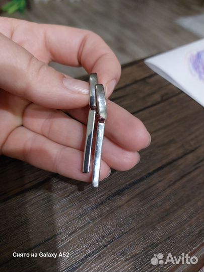 Серьги серебро 925