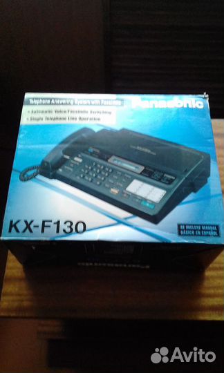 Panasonic Автоответчик с факсимильным аппаратом