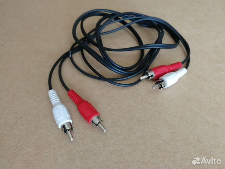 Кабели 2 RCA-2 RCA, jack 3,5-2 RCA