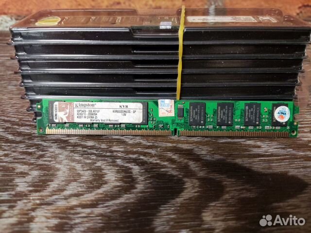 Память ddr2 2gb Kingstone - 2шт