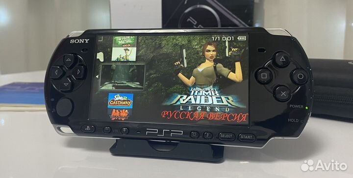 Sony PSP 3008 комплект + 120 игр