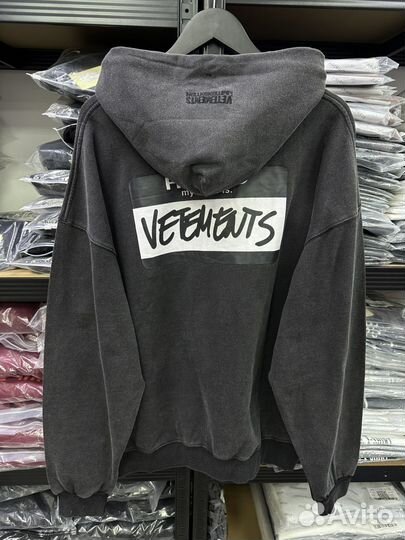 Худи vetements hello оверсайз (новая коллекция)