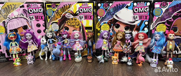 Enchantimals оригинальные куклы