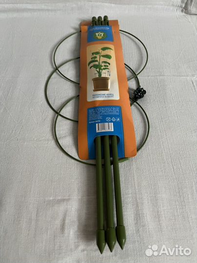 Опора металическая для растений, круглая