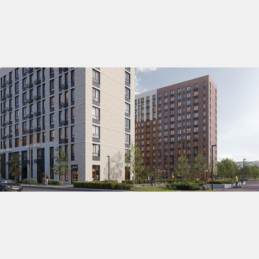 2-к. квартира, 62,8 м², 14/19 эт.