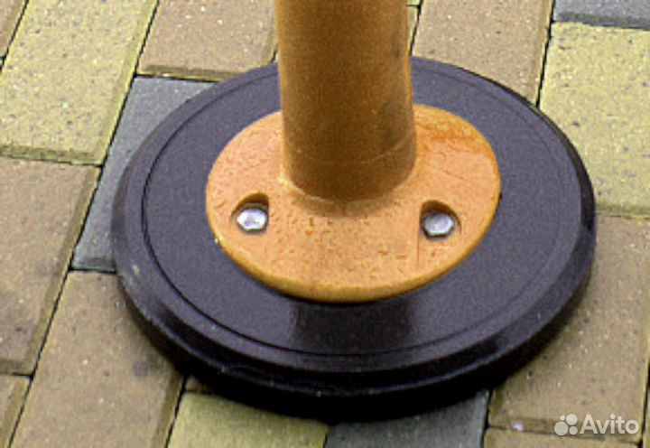 Столбик парковочный пластик с утяжелителем