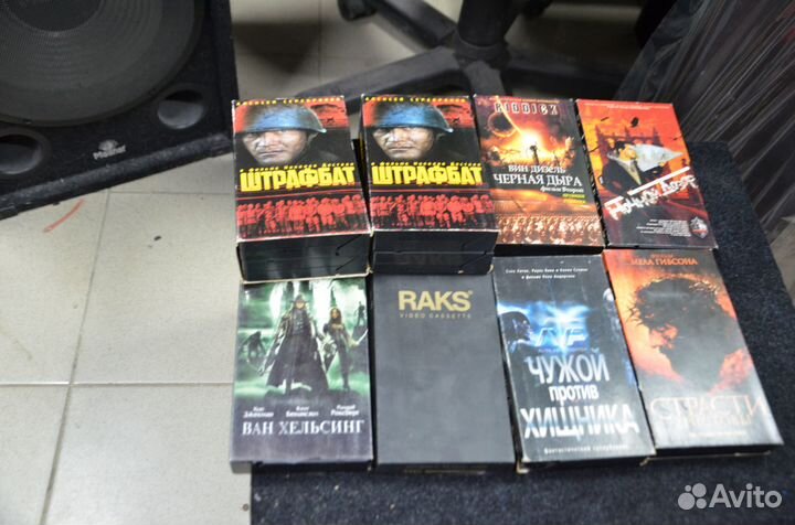 Видеокассеты фирменные (VHS) 10шт