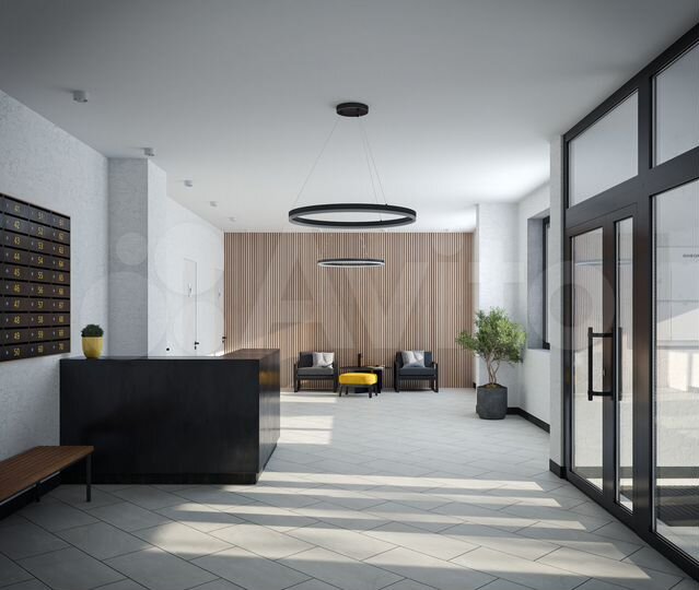 2-к. квартира, 56,9 м², 5/9 эт.