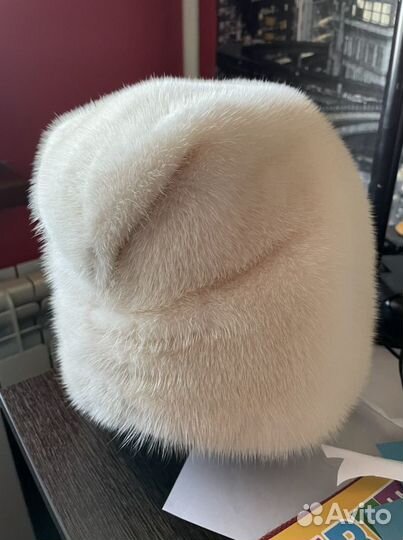 Шапка норковая новая женская