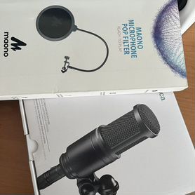 Студийный микрофон audio technica AT2020 xlr