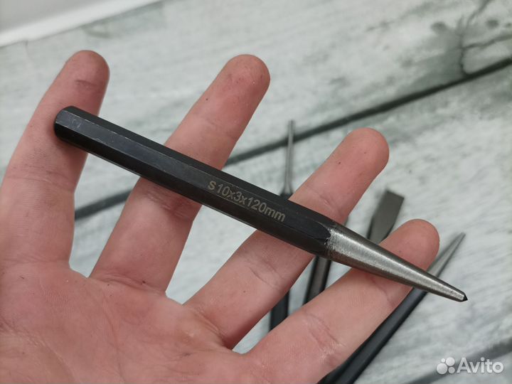 Набор зубил выклоток 5 предметов