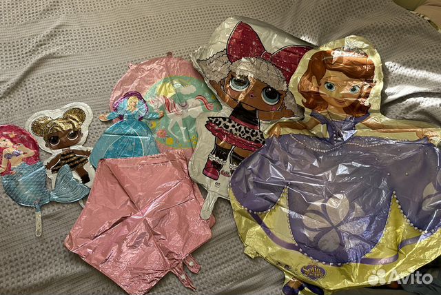 Фольгированные шары для девочки