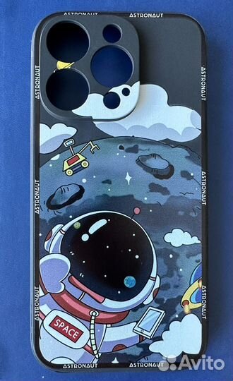 Чехол на iPhone 14 pro Космос Космонавт