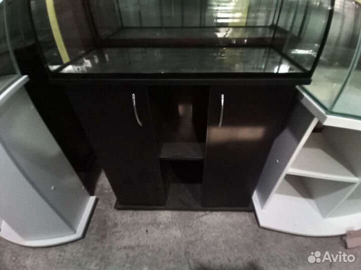 Аквариум 120 л. С тумбой