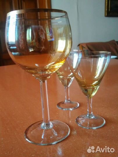 Бокалы Калининского завода, посуда для напитков