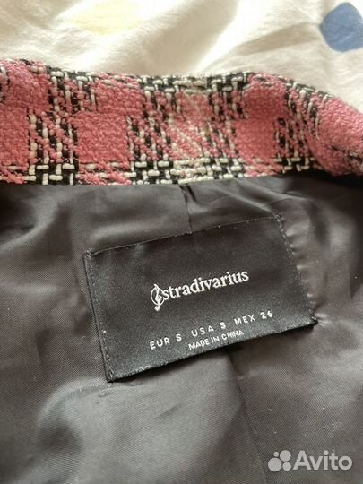 Твидовый костюмбка и пиджак stradivarius