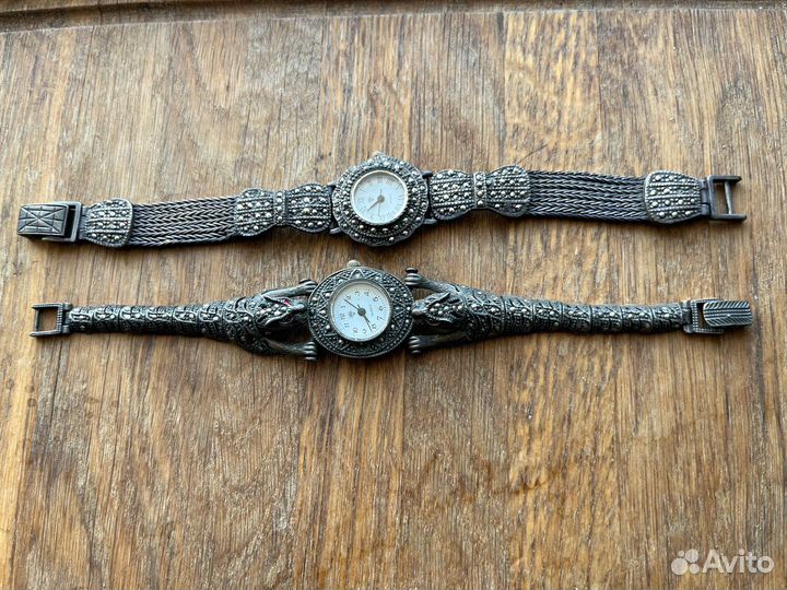 Часы серебряные женские