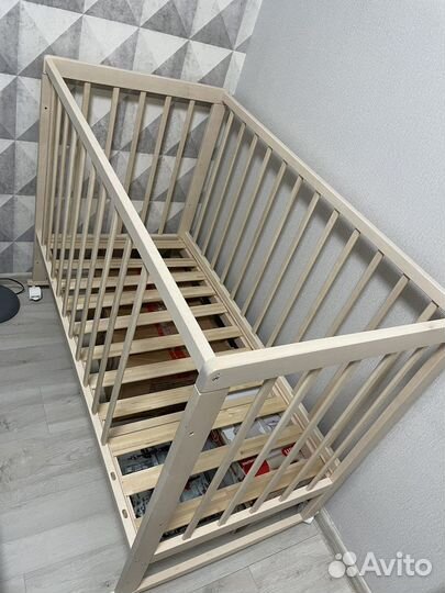 Детская кровать для малышей до 3-ёх лет