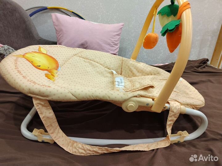 Шезлонг детский 