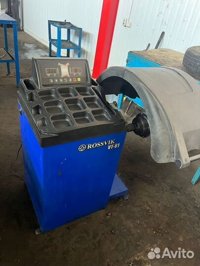 Балансировочный станок + шиномонтажный станок