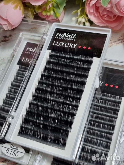 Ресницы для наращивания Luxury, норка