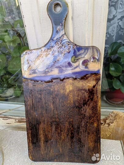 Доски с эпоксидной смолой