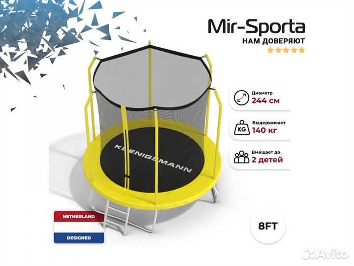 Батут 8 ft