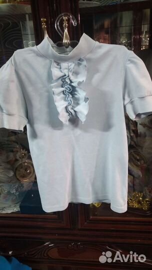 Блузки школьные 130-140