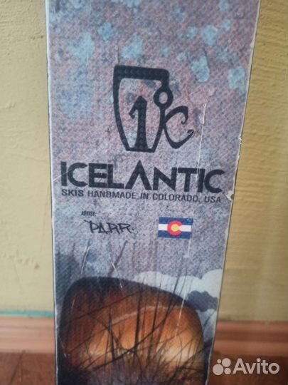 Горные лыжи фрирайд Icelantic Vanguard 188