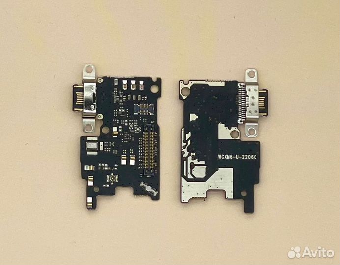 Шлейф (нижняя плата) для Xiaomi Mi 6 с комп. + раз