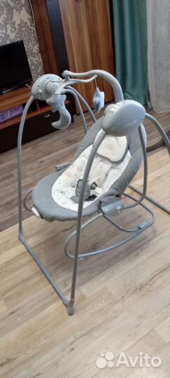 Детские электрокачели Babyton 2в1