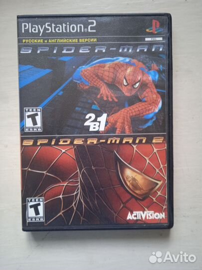 Игровой диск на PlayStation 2