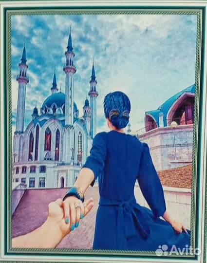 Алмазная мозаика на подрамнике 40х50