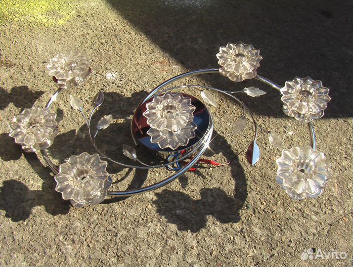 Люстра с LED подсветкой