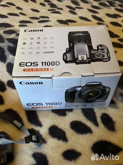 Фотоаппарат Canon eos 1100d