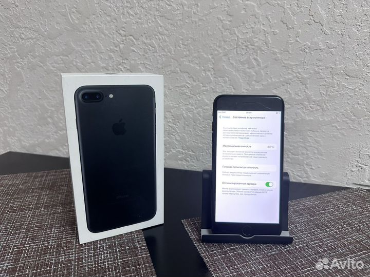 iPhone 7 Plus 32 Gb Black Ростест