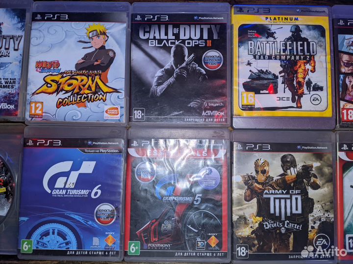 Игры на sony playstation 3 (диски)