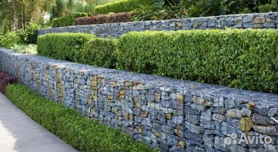 Габионы, заборы, вазоны, подпорные стены