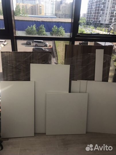 Остатки стройматериалов от кухни